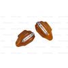 Fit For Universal Motorcycle "Orange Hand Guard With Aluminum Support"