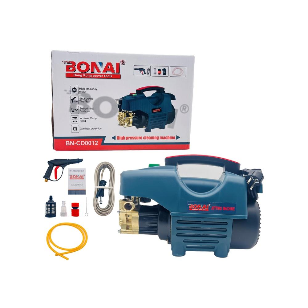 

High Pressure Cleaning Machine 400-2000W Power 2800 RPM 6L/min Flow Rate 70-250 Bar Pressure - Dual-Use Self-Priming Overheat Protection for Home & O