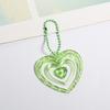 Hollow Heart Pendants Photo Album Decoration Key Chain Album Pendant Keychain Keyring Bag Key Decoration