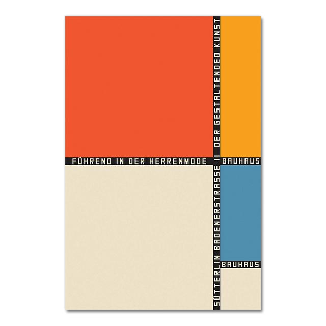 Bauhaus Abstrakte Kunstdrucke Modernes Minimalistisches Poster Führend In Der Herrenmode Kunst Leinwandbild Bild Heimwandkunst Dekor Ohne Rahmen