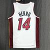 Camisa de Basquete Miami Heat Nome Número Personalizados Prensados a Quente Performance Roupa Esportiva Masculino Feminino