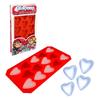 [Q5870] - Red 'Love' Silicone Ice Cube Mold (14 Ice Cubes) - 21. 5x11. 5cm