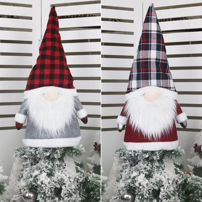 Forest Old Man Tree Top Star Creative Faceless Doll Christmas Tree Hat Home Decoration Supplies