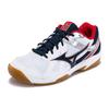 Mizuno Cyclone Speed Shock Absorbing Non-Slip Durable Breathable Low-Top Training Shoes Unisex Sneakers White Red V1GA178014