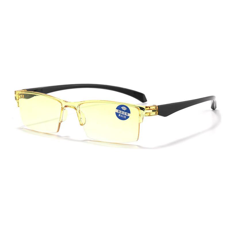 Smart Automatic Zoom Reading Glasses Rimless Ultralight Anti Blue-ray Spectacle Radiation Protection Blue Light Glasses Unisex