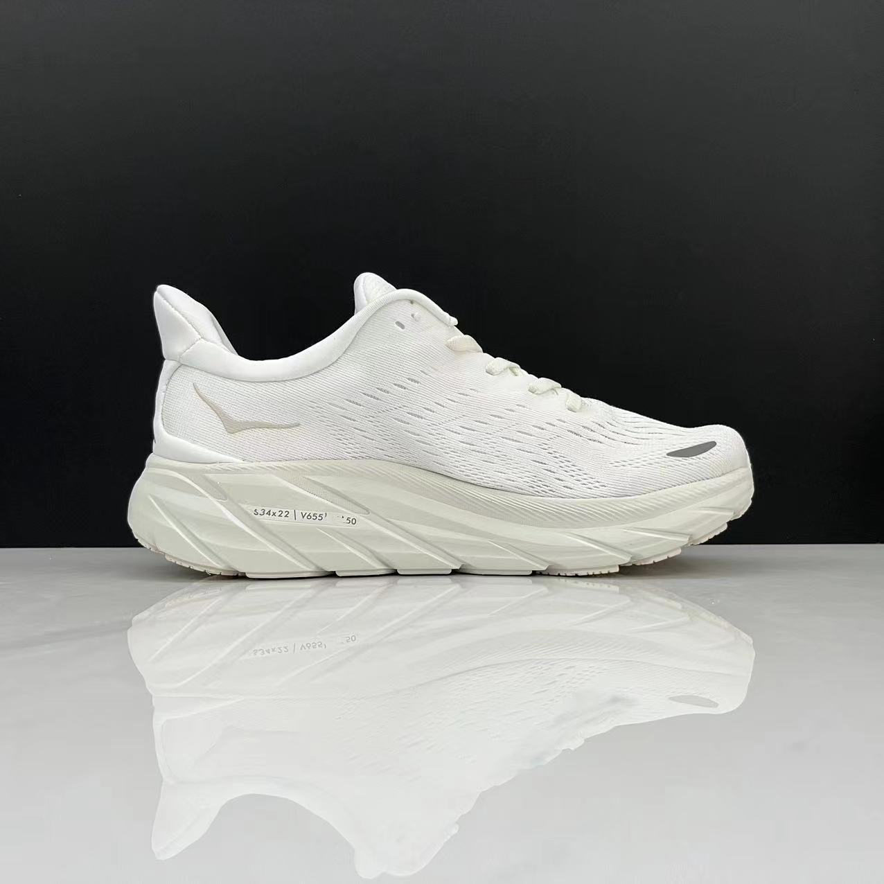 

Unisex Sports Running Shoes Lightweight Breathable Mesh Cushioned Sneakers for Men Women Jogging 45 белый