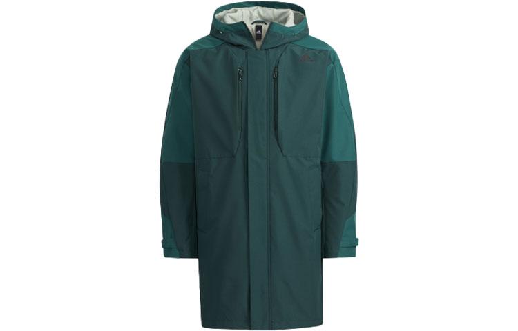 Adidas Jackets Men s Green Hooded Moderate Other H39268 XS