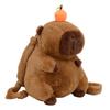 Capybara Backpack Doll Animal Shoulder Bag With Adjustable Straps Shoulder