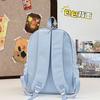 School Bag New Backpack for Girls, Cute Star, High School Student, Middle School Student, Lightweight Backpack, Simple Travel Backpack