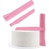 Plastic Dough Scraper Set Multifunctional Kitchen Scraper Baking Tool for Dough Cake Cream and Food Preparation