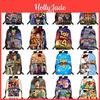 Stylish Printed Childrens Backpack Lightweight And Breathable School Bag For Primary Students