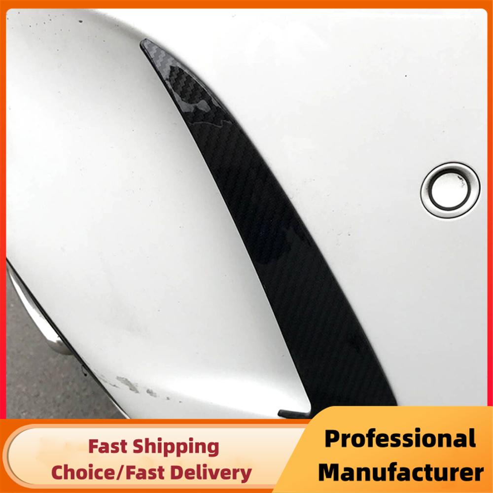 Auto Heckspoiler Spoiler Seite Canard Air Vent Abdeckung Für Mercedes Benz C Klasse W205 4 Tür C180 C200 C250 C300 2010-2018
