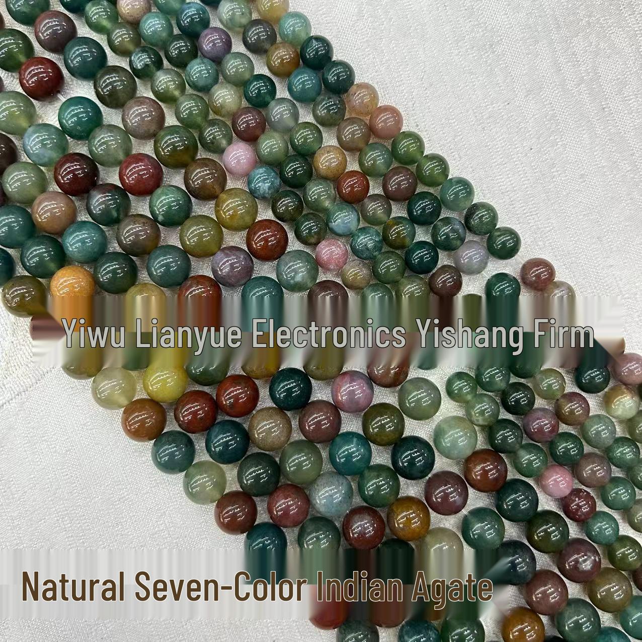 

Натуральный индийский агат, рассыпные бусины для изготовления браслетов своими руками 12mm Round Beads (Approx. 32 pcs)