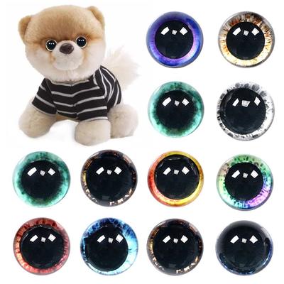 20 stücke/10 paar 6mm-20mm Augen Handwerk Augen Kunststoff Puppen DIY Werkzeuge DIY Puppe Zubehör