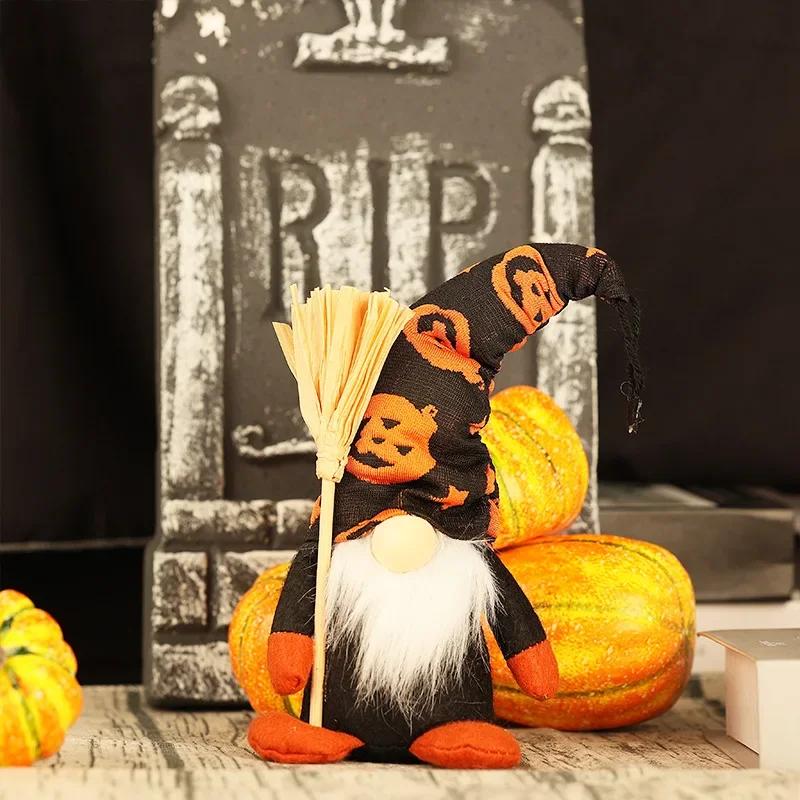 

Halloween Gnomes Decorations Venue Layout Props Forest Man Placard Doll Faceless Doll Ornament