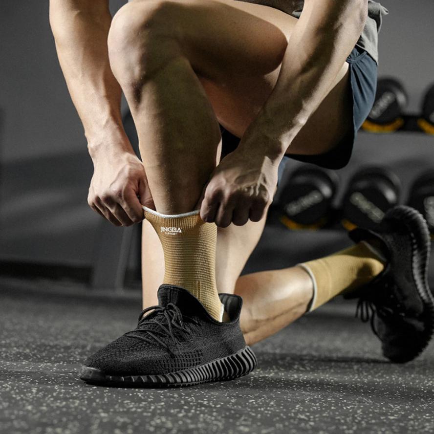 1/2Pcs Knitted Ankle Support For Sprains Arthritis Tendonitis Running Football Foot Protection Ankle Sleeve Sock