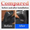 For Xpeng G9 XiaoPeng 2022 2023 Car armrest box rear air outlet ABS Carbon fiber anti-kick decoration protection car Accessories