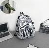 Schulrucksack trendige Marke Rucksack Herren Ins trendig cool große Kapazität Graffiti Rucksack Schüler Pendler Schulrucksack College-Studenten Reise Rucksack