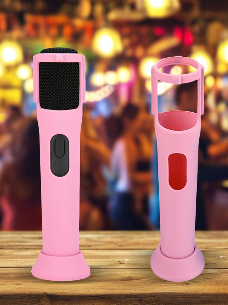 Silicone Case Mic Sleeves Microphone Stand Microphone Case for JBL PartyBox Wireless Microphone