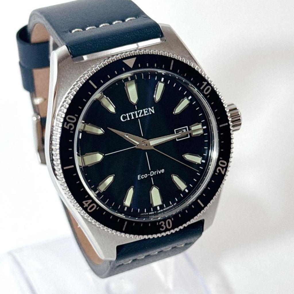 [Used] CITIZEN Eco-Drive AW1591 Solar Powered Analog Stainless Steel Mens Watch