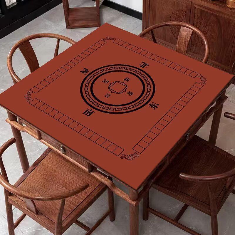 Anti-Rutsch-Tischmatte im chinesischen Stil für Mahjong & Poker - Design mit acht Unsterblichen aus Kieselgur