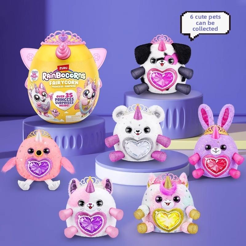 Serie Fairycorn Princess Flamingo Collectible Plush Toy Magical Surprises Cuddle