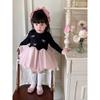 Girls Princess Dress 2026 Mesh Patchwork A-line Kids Birthday Party