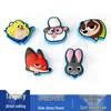 Zootopia Flower Shoe Charms: Versatile Cartoon Crocs Accessories