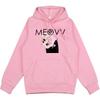 Pánské Dámské Oblečení Meovv Mňau Kawaii Grafické Mikiny Ležérní Ropa Hombre Mikiny Roztomilý Kreslený Potisk s Kapucí