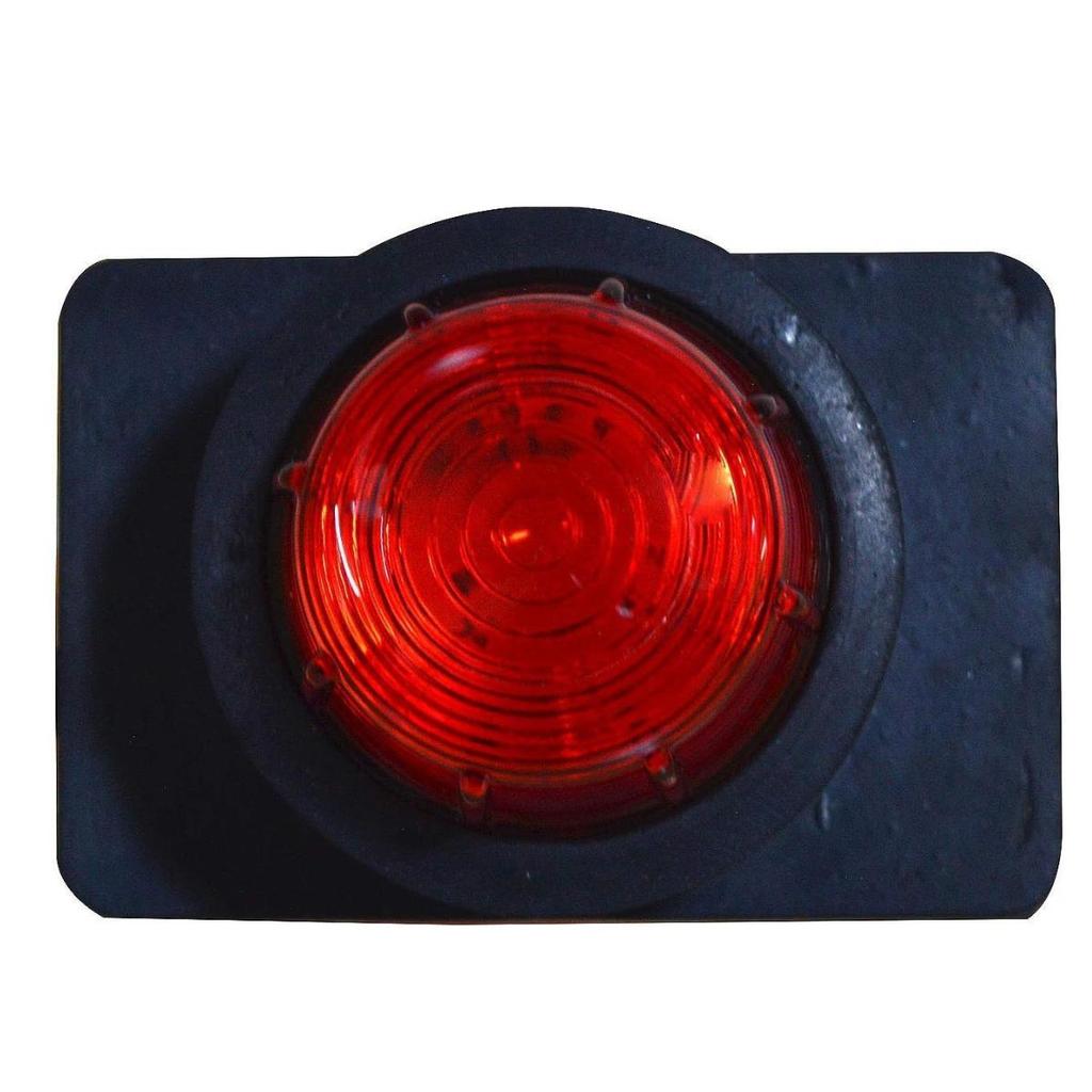 APSMOTIV Pár červených obrysových světel s 12V žárovkami Vhodné pro nákladní vozidlo přívěs