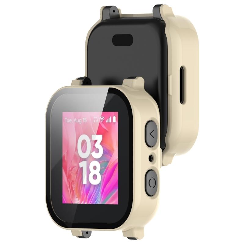 Screen Protector Case For Gabb Watch 3 Full Coverage PC Bumper for Smartwatch Protective Cover Case