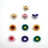 20/30Pcs Flower Push Pins Decorative Thumbtacks Cork Notice Board Thumb Tacks with Case for Cork Board Bulletin Boar