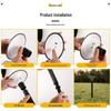Solar Garden Lawn Lights: Decorative Outdoor Courtyard Landscape Lighting
