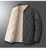 Woodpecker Men's Winter Alpaca Wool Cotton Warm Jacket for Mid-aged & Elderly