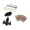 Floor Repair Kit Wood Under Carpet Squeak No More Woodworking Project Supplies with 5 Tools 50 Screws
