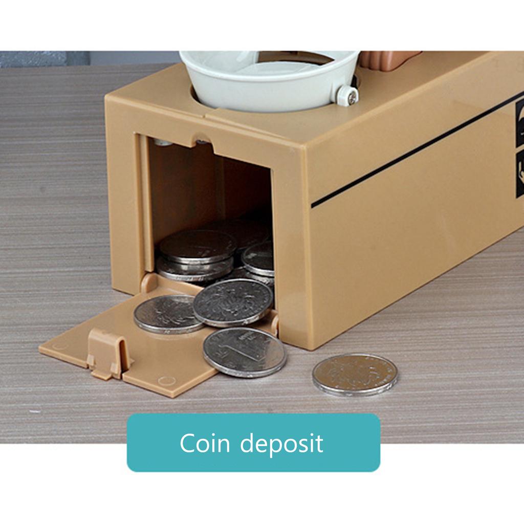 Dog Money Bank Dog Piggy Bank Adorable Decorative Money Eating Puppy Saving Box for Kids Adults Dog Piggy Bank Dog Saving Box
