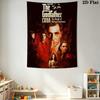 The Godfather Trilogy Family Business Tapestry Fashion Print Background Cloth Atmospheric Background Cloth Home Decor Work Of Art