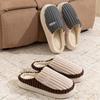 Autumn and Winter Thickened Plush Slippers Non-slip Soft Bottom Home Indoor Warmth 2025 New Wool Cotton Slippers