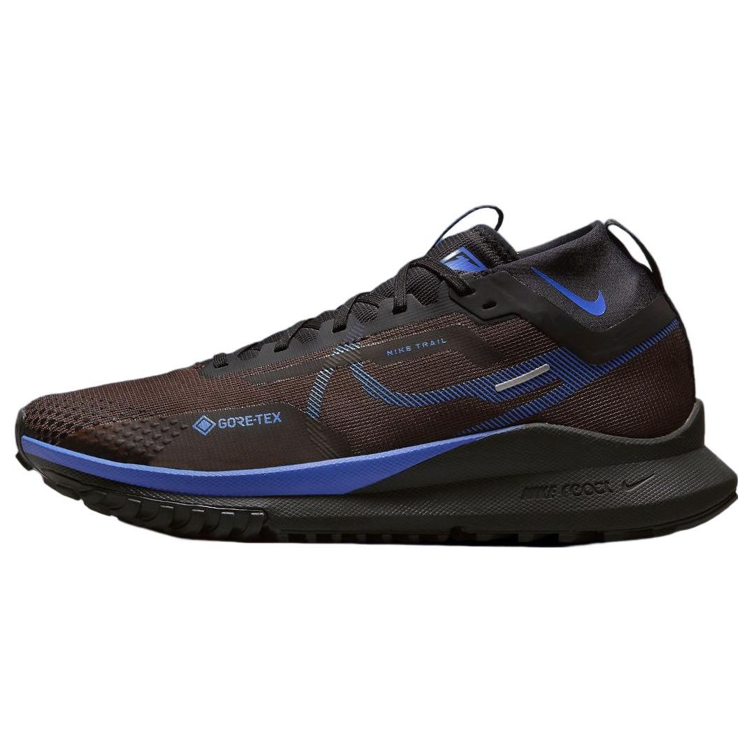 

Nike React Pegasus Trail 4 GORE-TEX Velvet Brown Blue Мужские кроссовки черные золотисто-моховые средне-синие FB2193-200 39