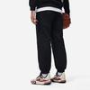 Li Ning Wade Series Solid Color Mid-Rise Cuffed Fleece Knit Sports Pants Men Pants Black AKLT941-1