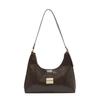 Vintage French Underarm Bag Pu Leather Crossbody For Daily Work And Casual Wear