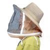 1pcs Beekeeping Hat Anti Bee Hat Protective Net Beekeeping Protective Supplies Protection Beekeeper Cowboy Beekeeping Equipments
