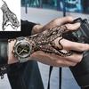 1 Sheet Spider Medusa Tiger Temporary Tattoos For Adult Hands Neck, Halloween Temp Fake Tattoo Sticker Realistic Tatoo Last Long