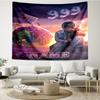 Custom Name Juice WRLD Print Tapestry, Backdrop, Easy Setup, Ideal for Bedroom, Office & Living Room, with Aesthetic Wall Hanging Decor.