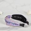 MAIA Royal Jacquard Hairband - Violet