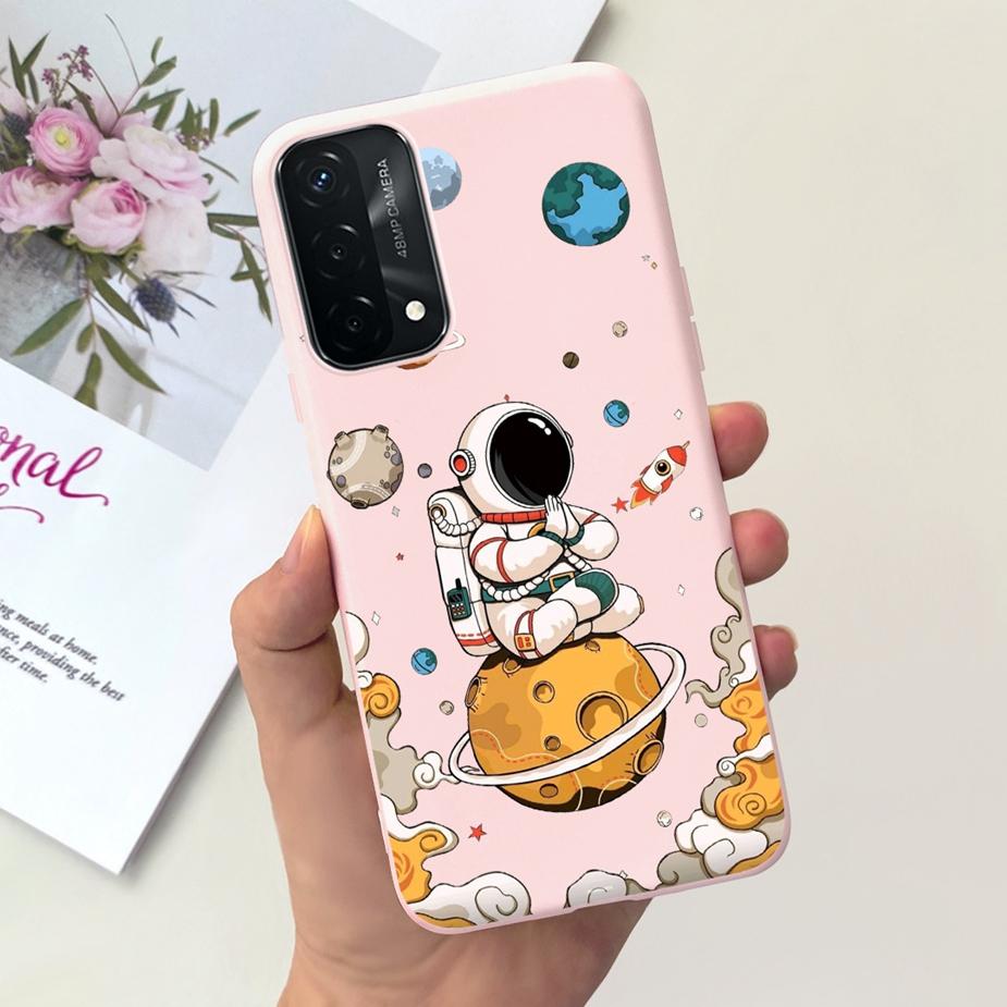 For Oppo A74 4G Case Oppo A54 A94 Cute Fashion Panted Cover Soft TPU Phone Case For Oppo A94 A 54 74 OppoA54 OppoA94 Fundas Capa
