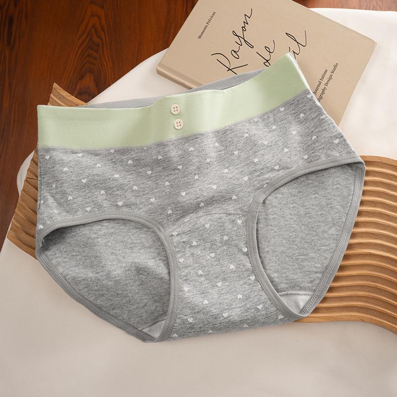 

Women s 100% Cotton Polka Dot Mid-Rise Panties - Antibacterial & Breathable, 60 Pack L (101-120 lbs)