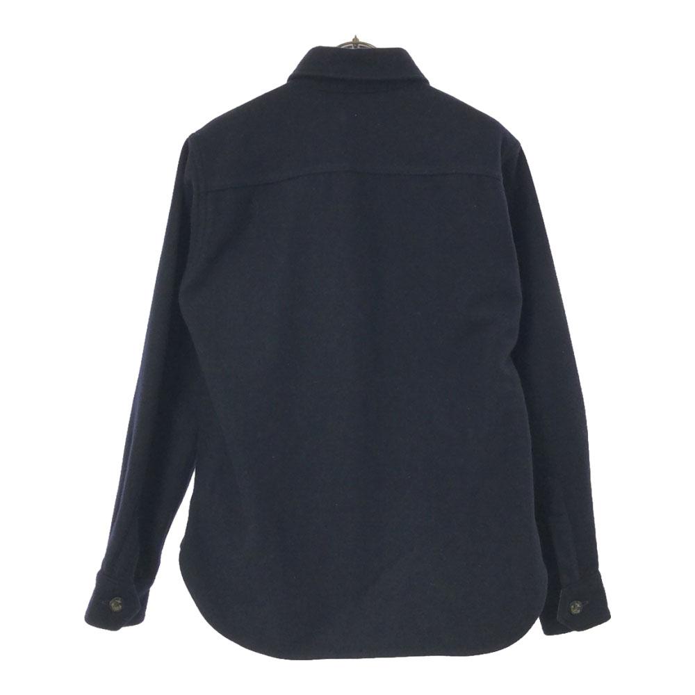 BLUE BLUE Made in Japan Wool Blend Shirt jacket S Navy Men's Used