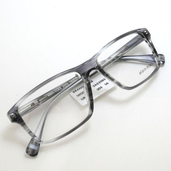 Used Alain Mikli A03065 005 Glasses Glasses Gray