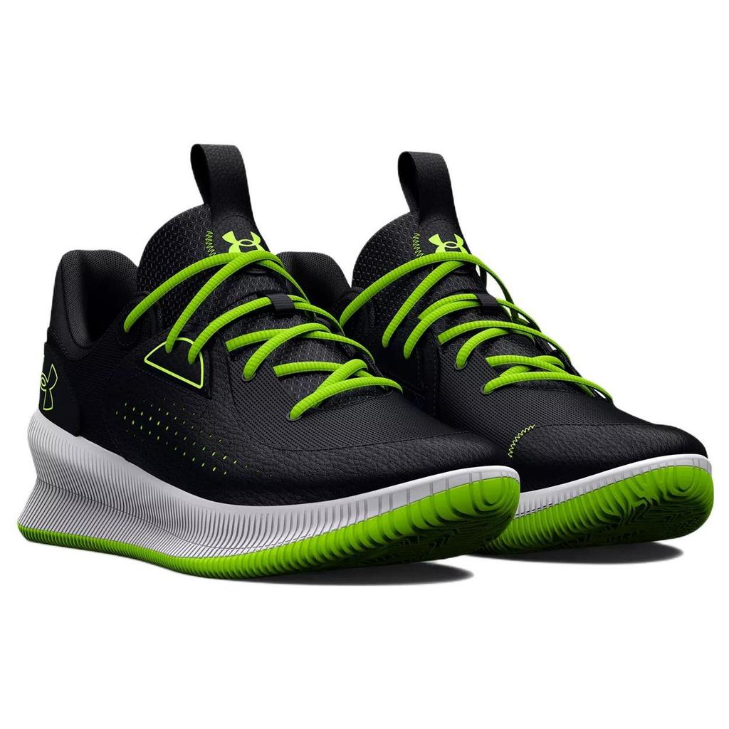Under Armour Twenty47 Fashion Versatile Non-Slip Wear-Resistant Low-Top Basketball Shoes Men sneaker Black Green 3025619-005